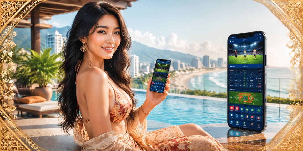 Người dùng tại bãi biển Đà Nẵng chơi game casino qua ứng dụng điện thoại max5c
